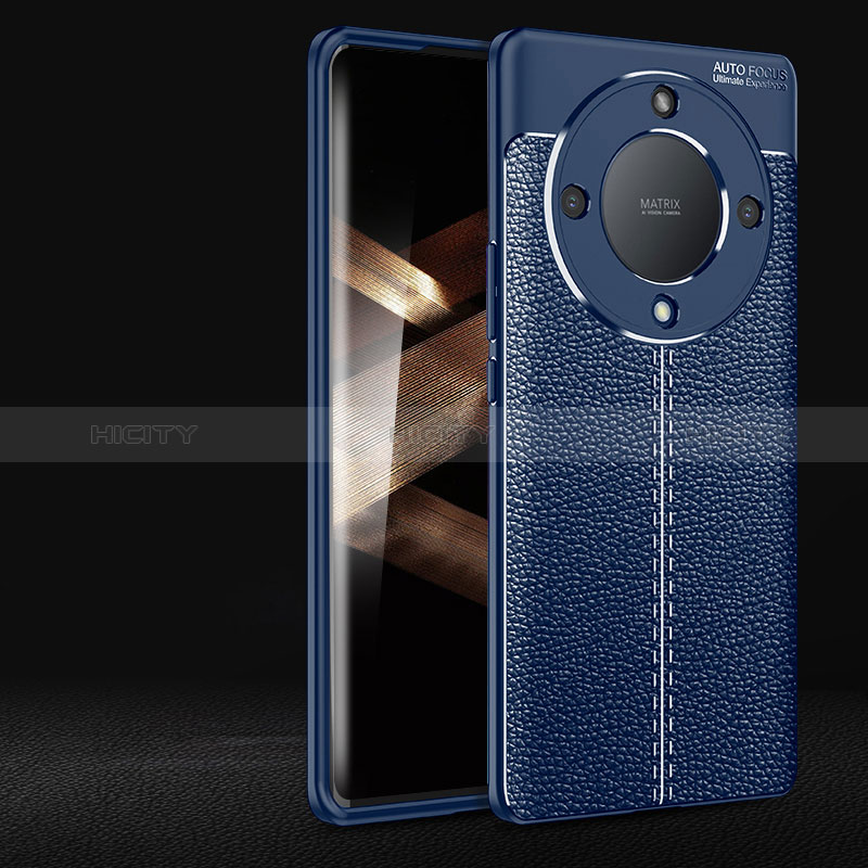 Custodia Silicone Morbida In Pelle Cover per Huawei Honor X9b 5G