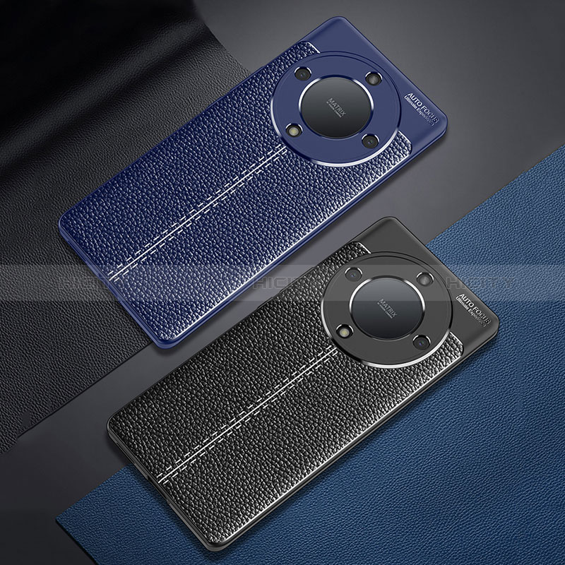 Custodia Silicone Morbida In Pelle Cover per Huawei Honor X9b 5G