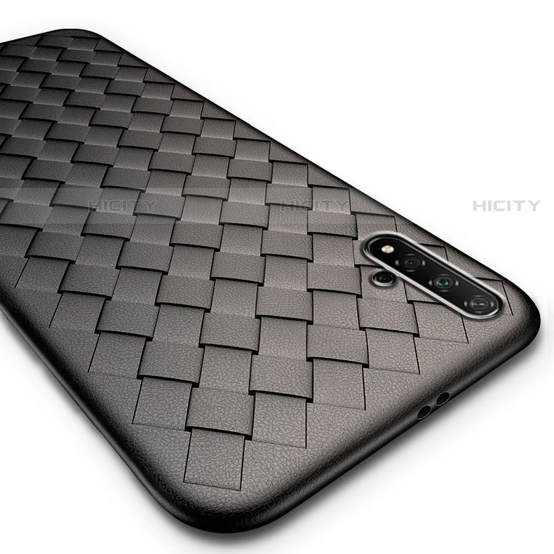 Custodia Silicone Morbida In Pelle Cover per Huawei Nova 5T