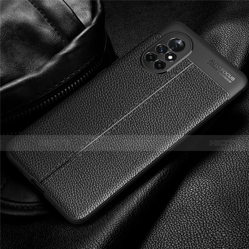 Custodia Silicone Morbida In Pelle Cover per Huawei Nova 8 5G