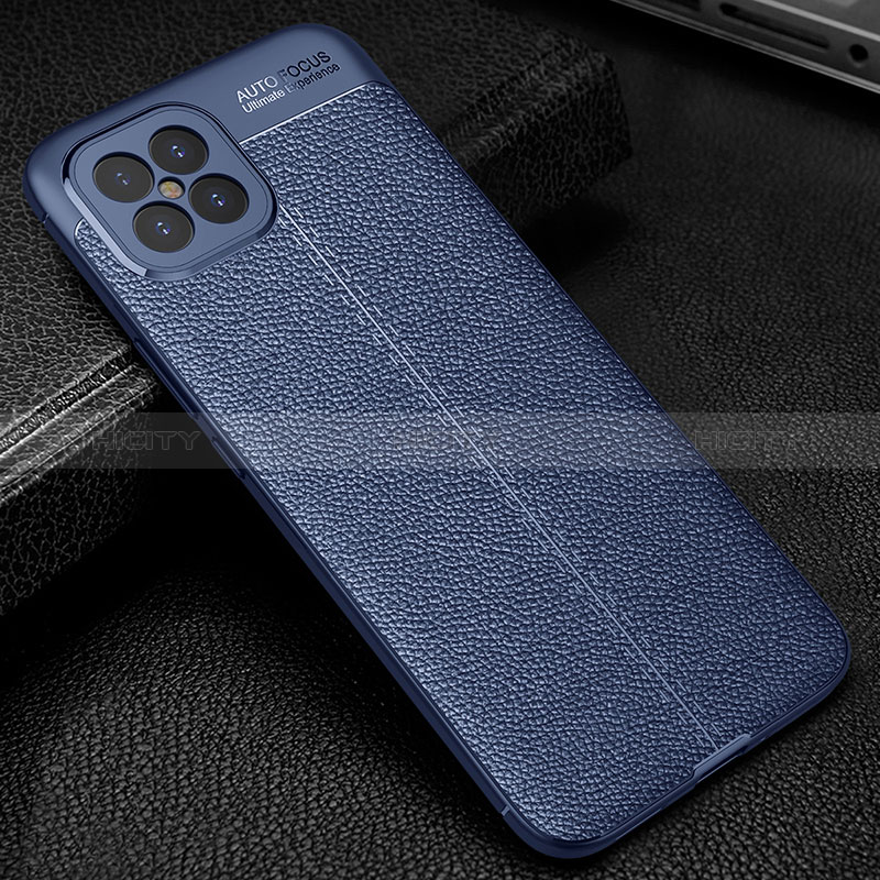Custodia Silicone Morbida In Pelle Cover per Huawei Nova 8 SE 4G