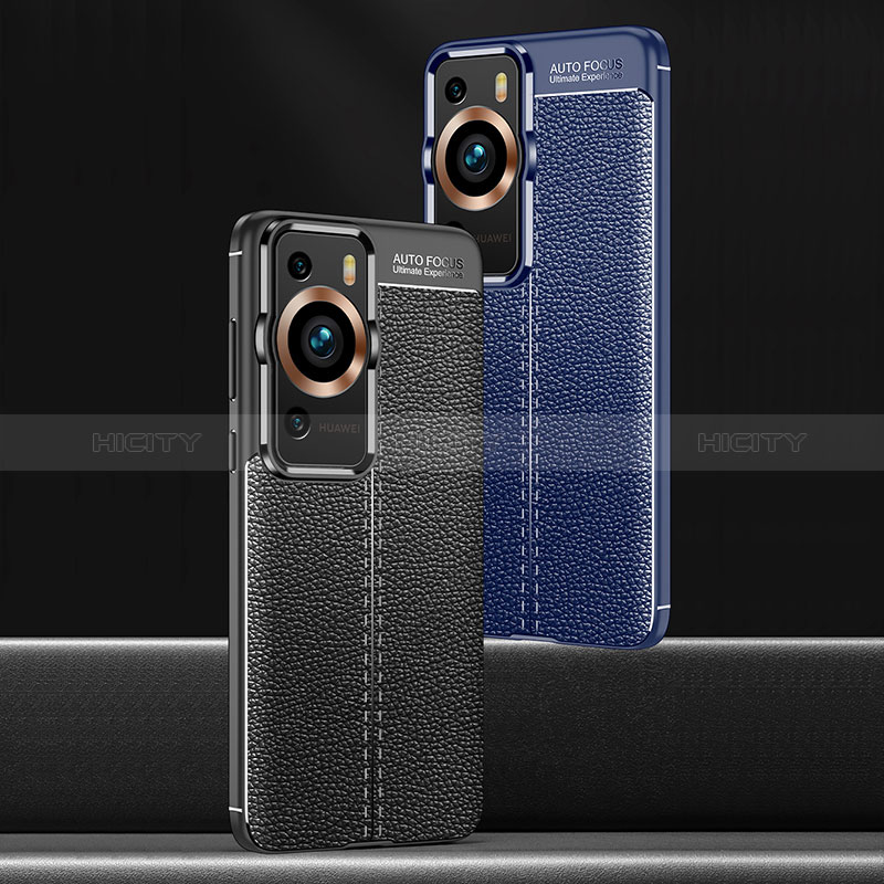 Custodia Silicone Morbida In Pelle Cover per Huawei P60 Pro