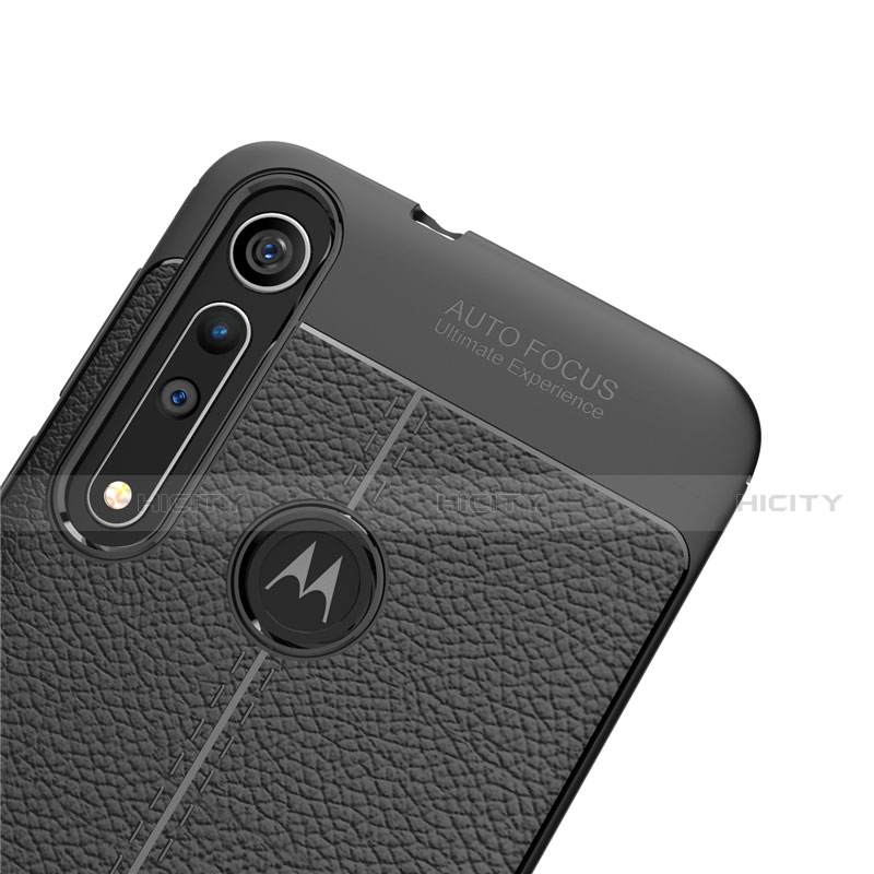 Custodia Silicone Morbida In Pelle Cover per Motorola Moto G8 Play
