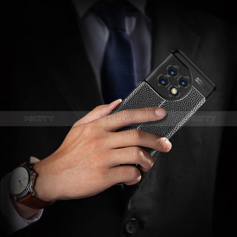 Custodia Silicone Morbida In Pelle Cover per OnePlus 11 5G