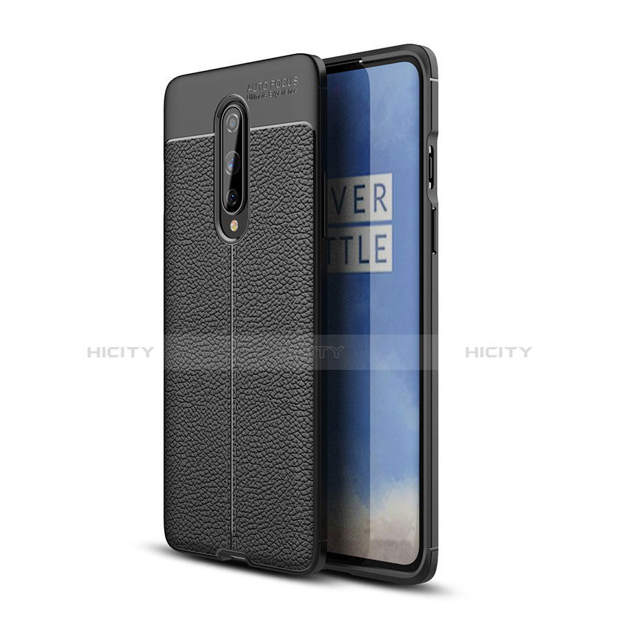 Custodia Silicone Morbida In Pelle Cover per OnePlus 8