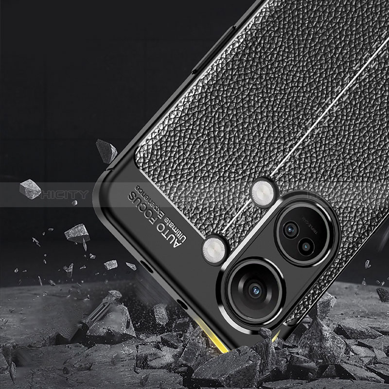 Custodia Silicone Morbida In Pelle Cover per OnePlus Ace 2V 5G