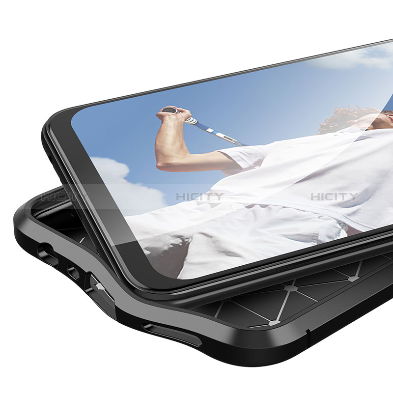 Custodia Silicone Morbida In Pelle Cover per Oppo A74 5G