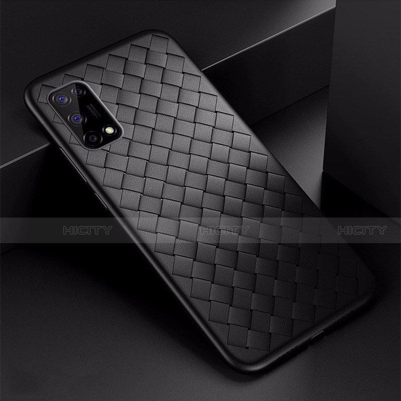 Custodia Silicone Morbida In Pelle Cover per Oppo K7x 5G Nero