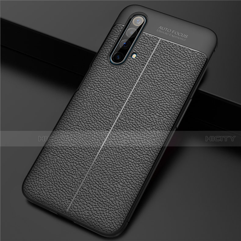 Custodia Silicone Morbida In Pelle Cover per Realme X3