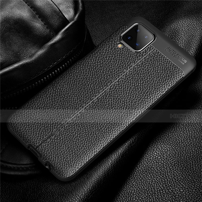 Custodia Silicone Morbida In Pelle Cover per Samsung Galaxy A12