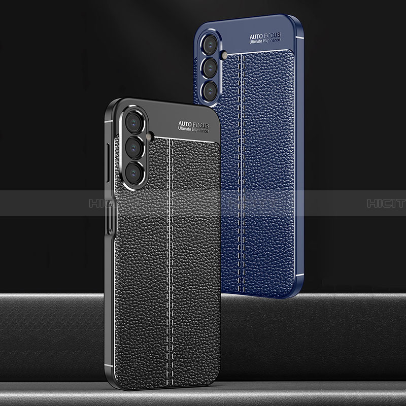 Custodia Silicone Morbida In Pelle Cover per Samsung Galaxy A14 5G