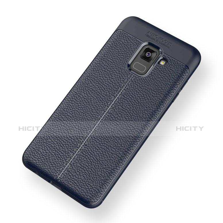 Custodia Silicone Morbida In Pelle Cover per Samsung Galaxy A5 (2018) A530F