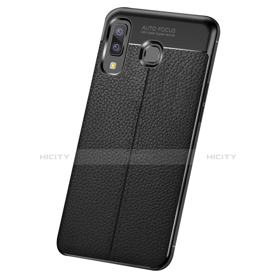 Custodia Silicone Morbida In Pelle Cover per Samsung Galaxy A8 Star