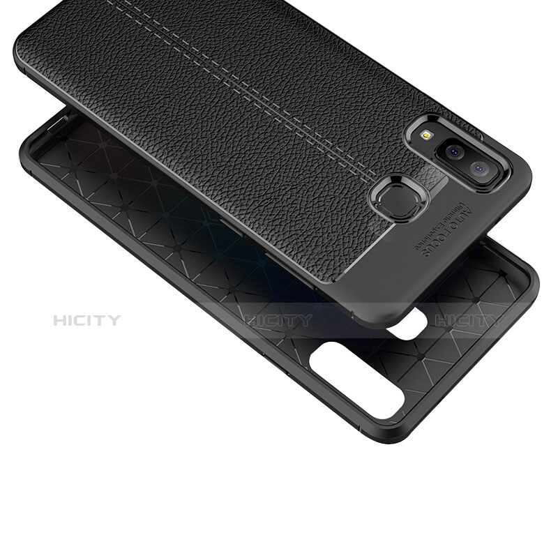 Custodia Silicone Morbida In Pelle Cover per Samsung Galaxy A8 Star