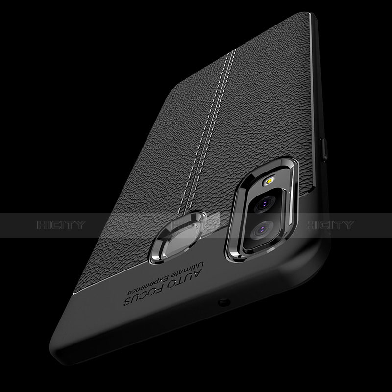Custodia Silicone Morbida In Pelle Cover per Samsung Galaxy A8 Star