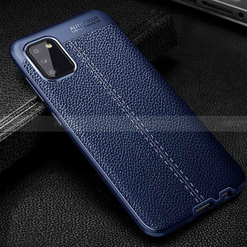 Custodia Silicone Morbida In Pelle Cover per Samsung Galaxy F02S SM-E025F