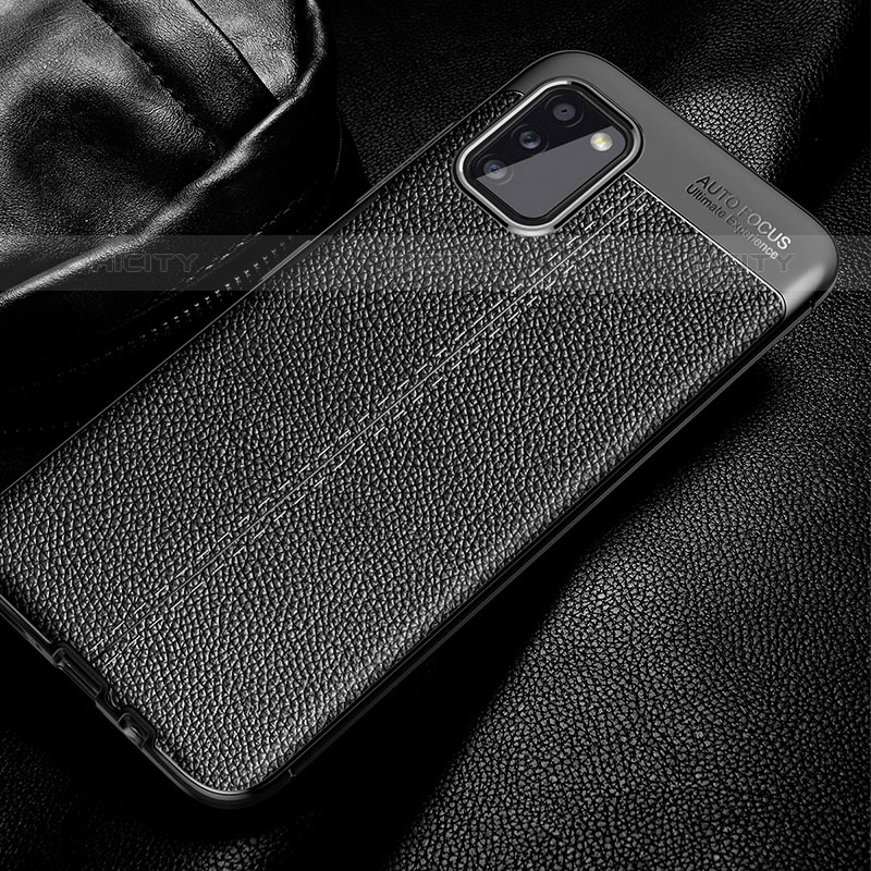 Custodia Silicone Morbida In Pelle Cover per Samsung Galaxy M02s