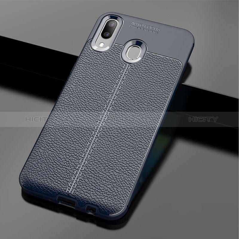 Custodia Silicone Morbida In Pelle Cover per Samsung Galaxy M20