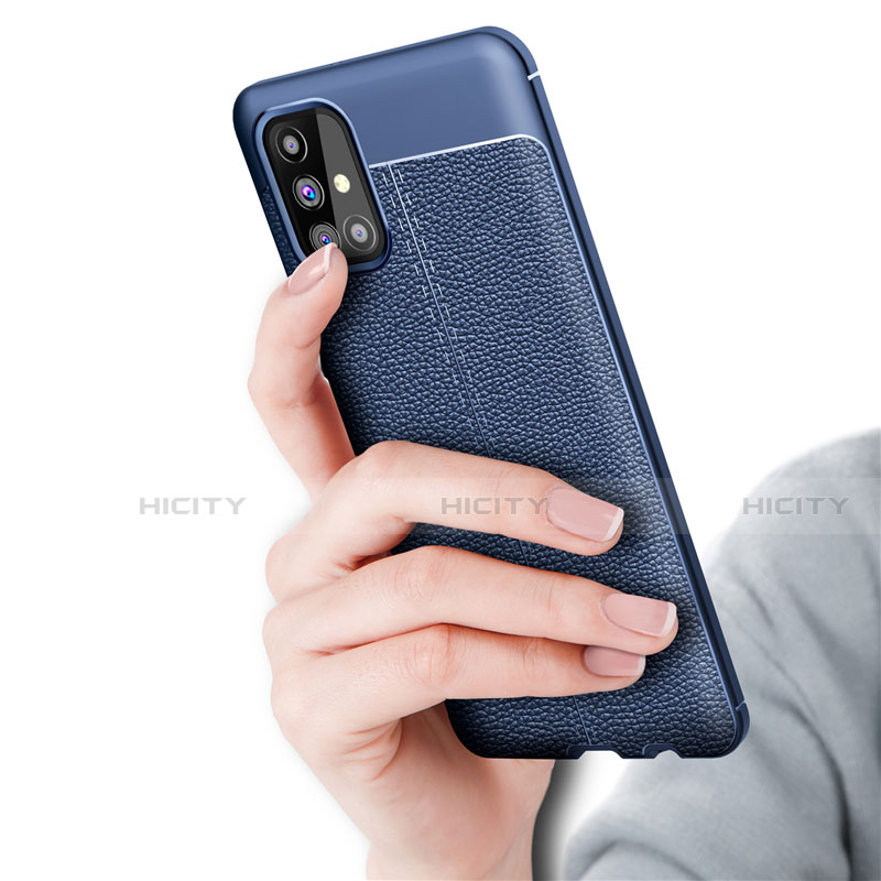 Custodia Silicone Morbida In Pelle Cover per Samsung Galaxy M31s
