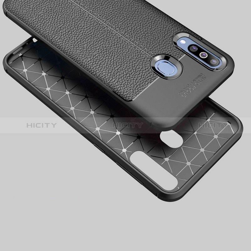 Custodia Silicone Morbida In Pelle Cover per Samsung Galaxy M40