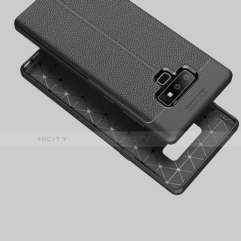 Custodia Silicone Morbida In Pelle Cover per Samsung Galaxy Note 9