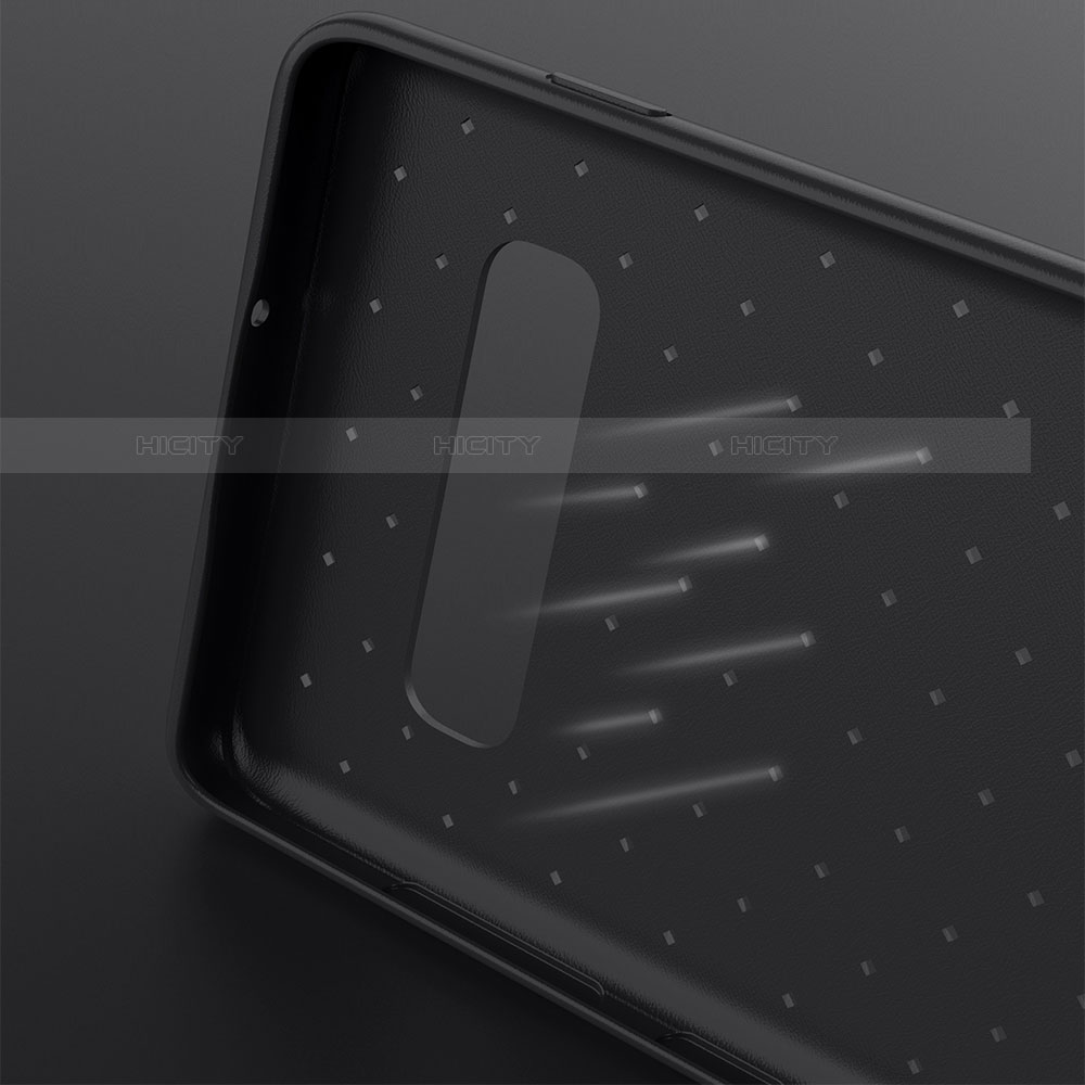 Custodia Silicone Morbida In Pelle Cover per Samsung Galaxy S10 5G