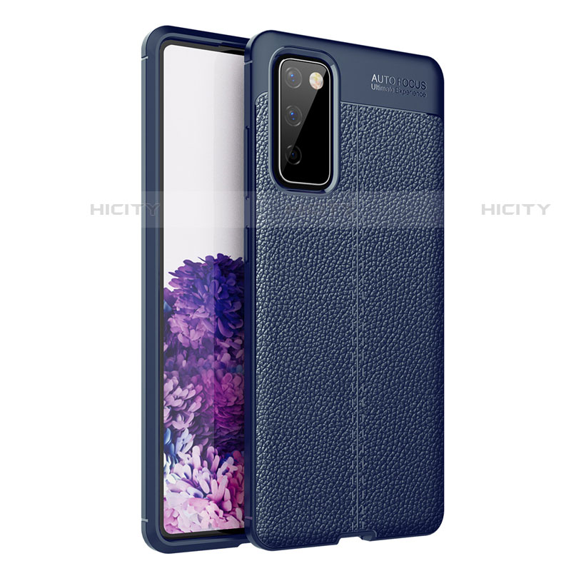 Custodia Silicone Morbida In Pelle Cover per Samsung Galaxy S20 FE 2022 5G