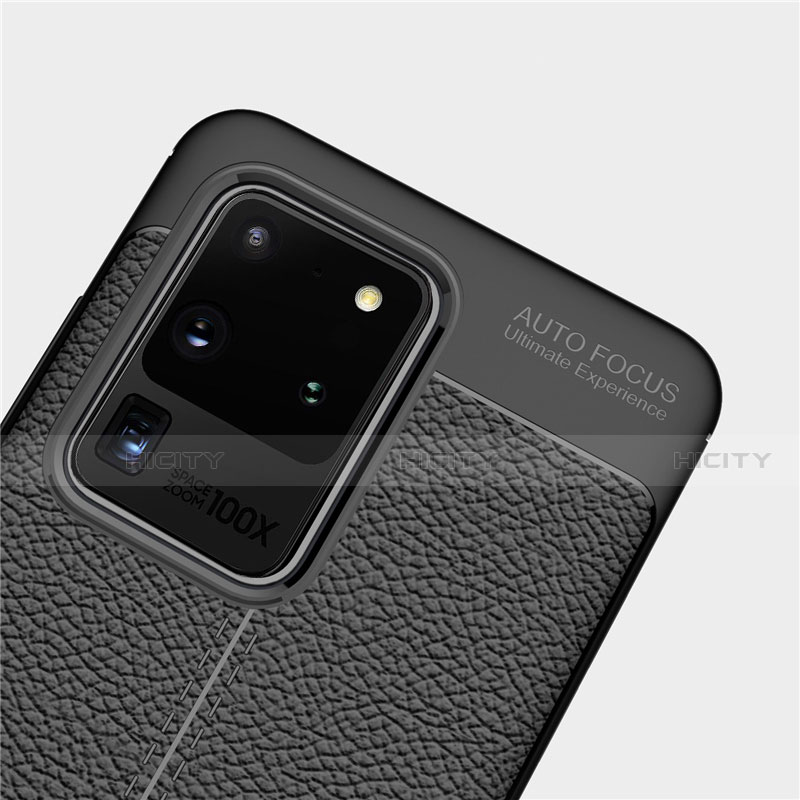 Custodia Silicone Morbida In Pelle Cover per Samsung Galaxy S20 Ultra
