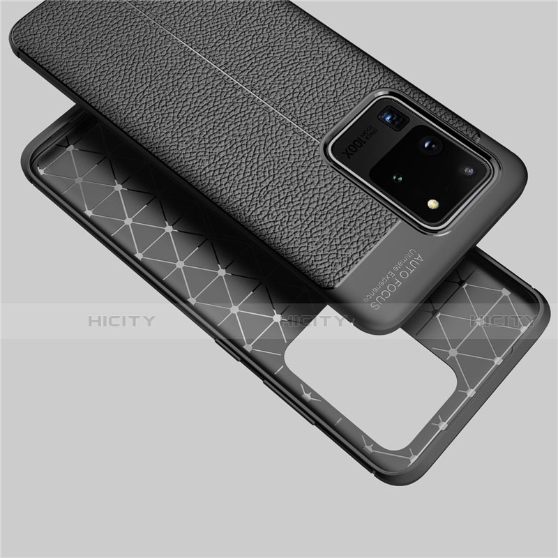 Custodia Silicone Morbida In Pelle Cover per Samsung Galaxy S20 Ultra 5G