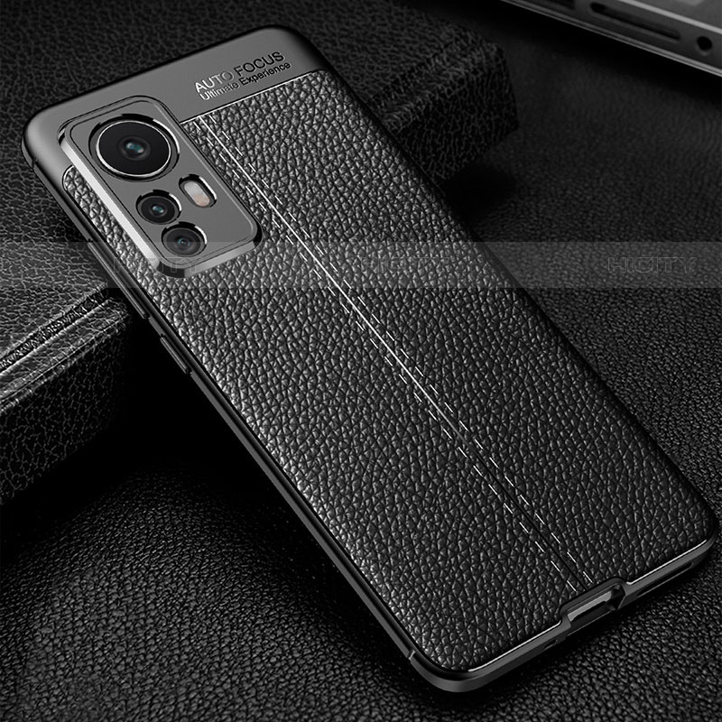 Custodia Silicone Morbida In Pelle Cover per Xiaomi Mi 12 Pro 5G