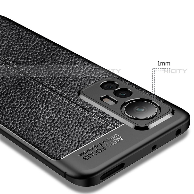 Custodia Silicone Morbida In Pelle Cover per Xiaomi Mi 12S 5G