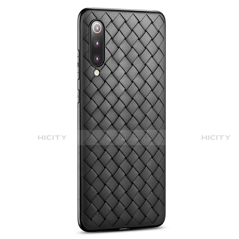 Custodia Silicone Morbida In Pelle Cover per Xiaomi Mi 9 Lite Nero