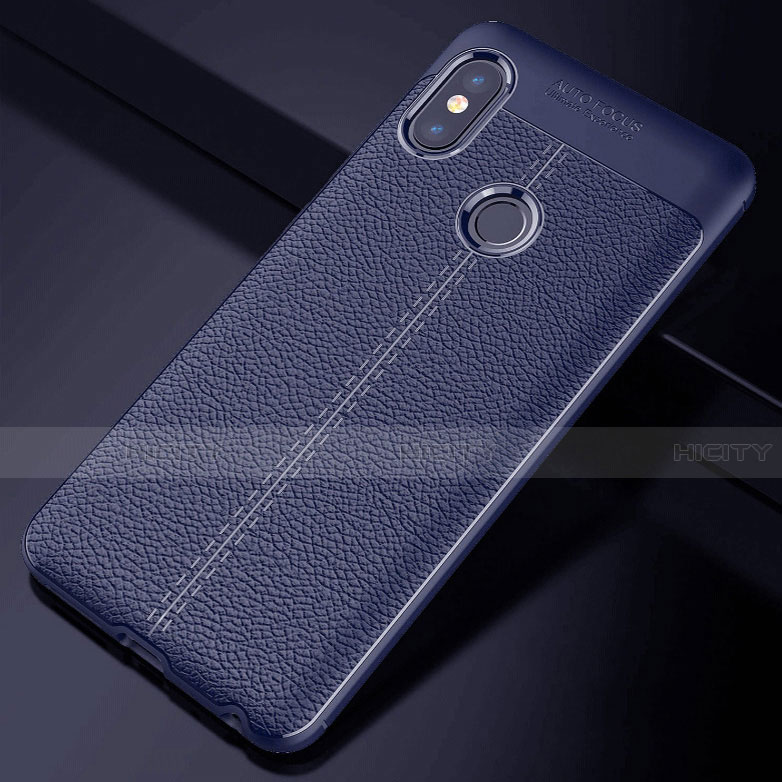 Custodia Silicone Morbida In Pelle Cover per Xiaomi Mi A2