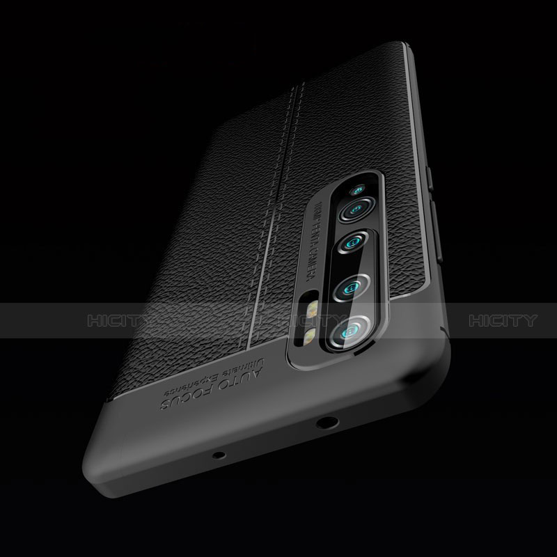 Custodia Silicone Morbida In Pelle Cover per Xiaomi Mi Note 10 Pro