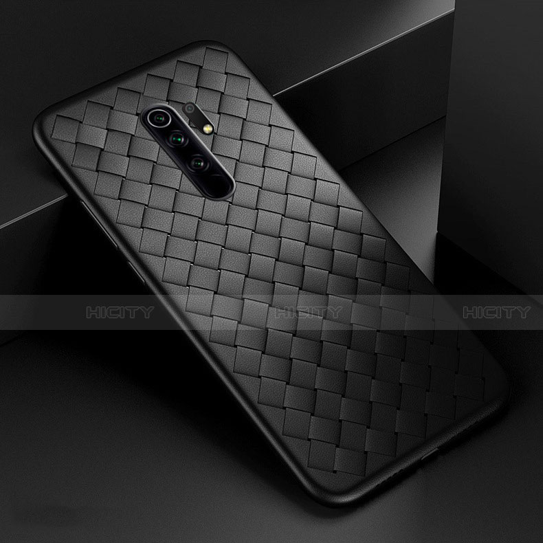 Custodia Silicone Morbida In Pelle Cover per Xiaomi Redmi 9