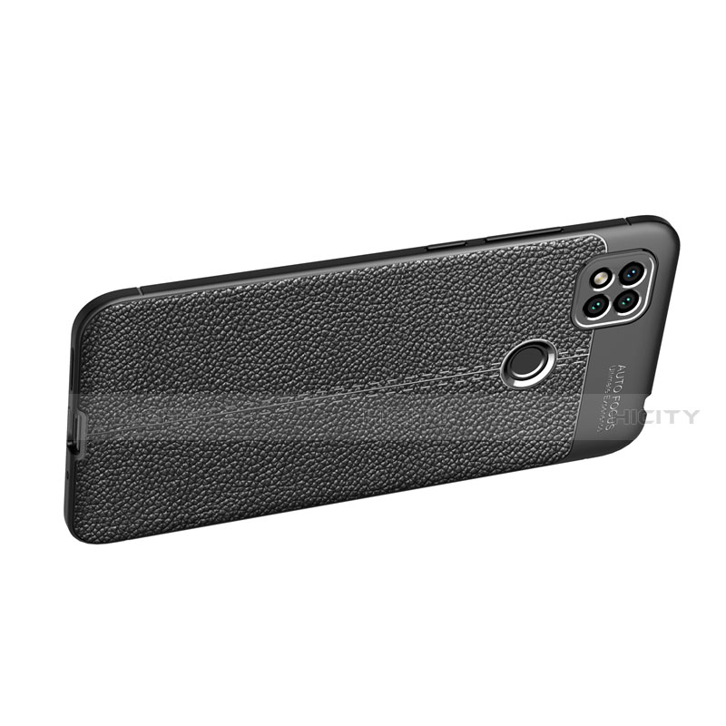 Custodia Silicone Morbida In Pelle Cover per Xiaomi Redmi 9C NFC