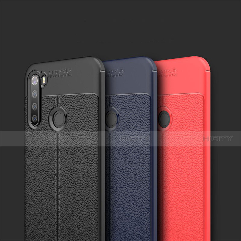 Custodia Silicone Morbida In Pelle Cover per Xiaomi Redmi Note 8