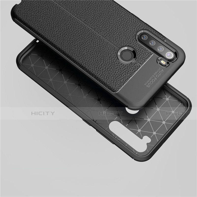 Custodia Silicone Morbida In Pelle Cover per Xiaomi Redmi Note 8T