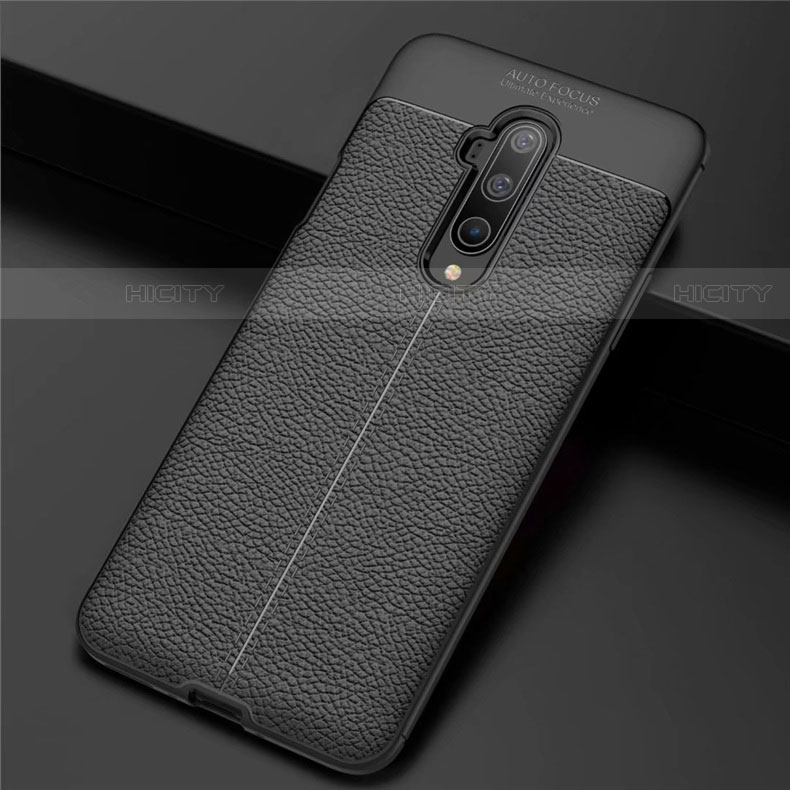 Custodia Silicone Morbida In Pelle Cover S01 per OnePlus 7T Pro