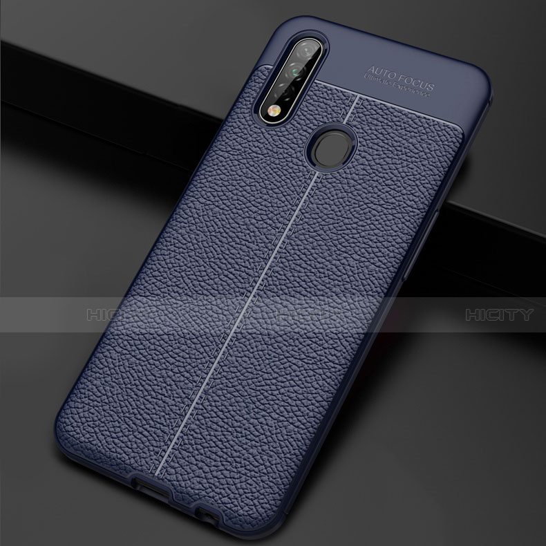 Custodia Silicone Morbida In Pelle Cover S01 per Oppo A8