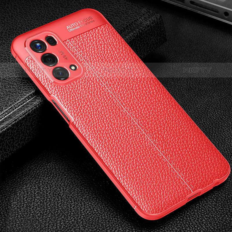 Custodia Silicone Morbida In Pelle Cover S01 per Oppo A93 5G