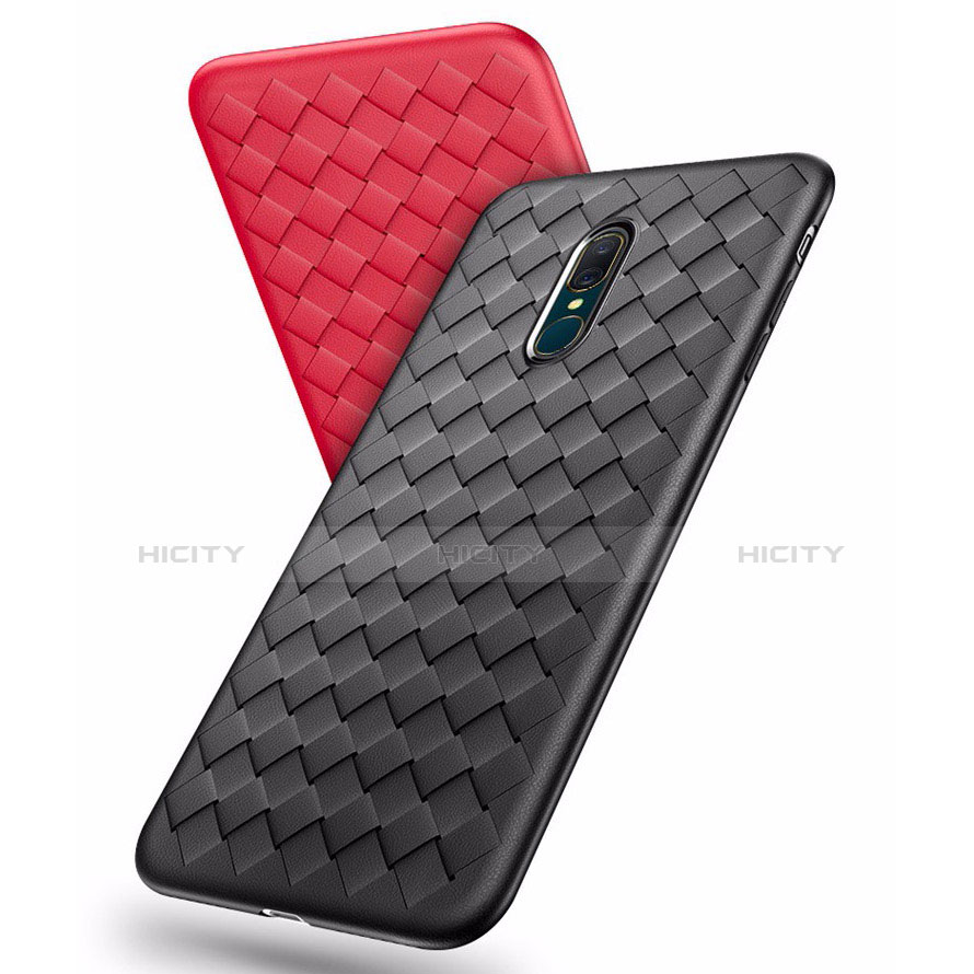 Custodia Silicone Morbida In Pelle Cover S01 per Oppo A9X