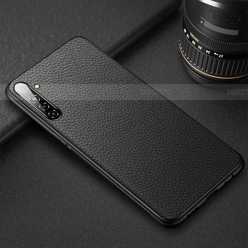 Custodia Silicone Morbida In Pelle Cover S01 per Realme X2