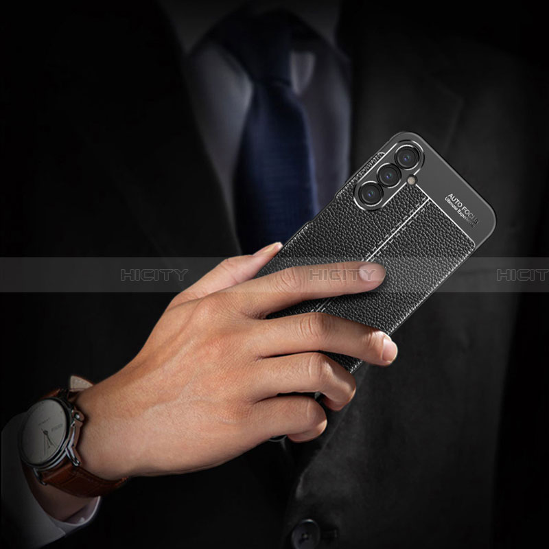 Custodia Silicone Morbida In Pelle Cover S01 per Samsung Galaxy A14 5G