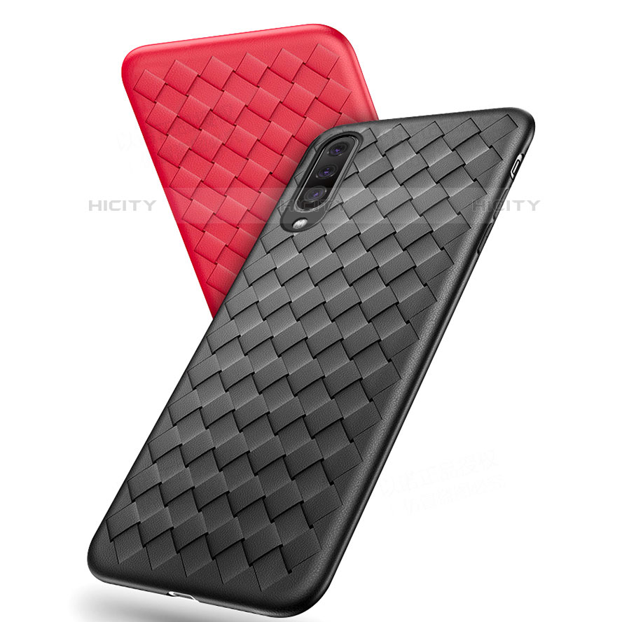 Custodia Silicone Morbida In Pelle Cover S01 per Samsung Galaxy A30S