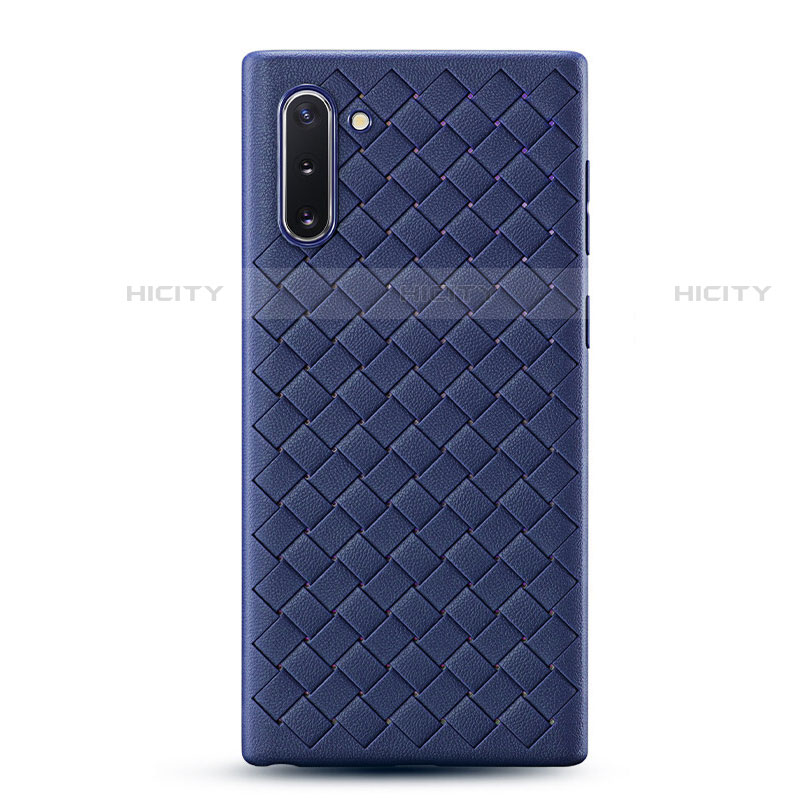 Custodia Silicone Morbida In Pelle Cover S01 per Samsung Galaxy Note 10