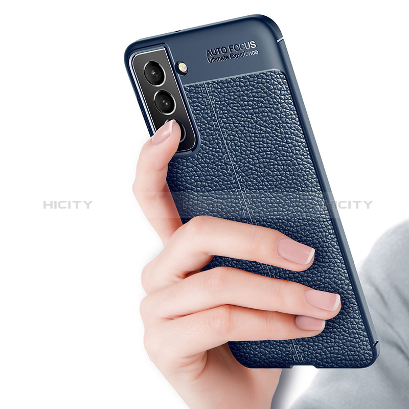 Custodia Silicone Morbida In Pelle Cover S01 per Samsung Galaxy S25 Plus 5G