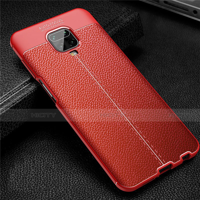 Custodia Silicone Morbida In Pelle Cover S01 per Xiaomi Poco M2 Pro