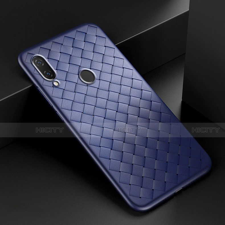 Custodia Silicone Morbida In Pelle Cover S01 per Xiaomi Redmi Note 7 Pro