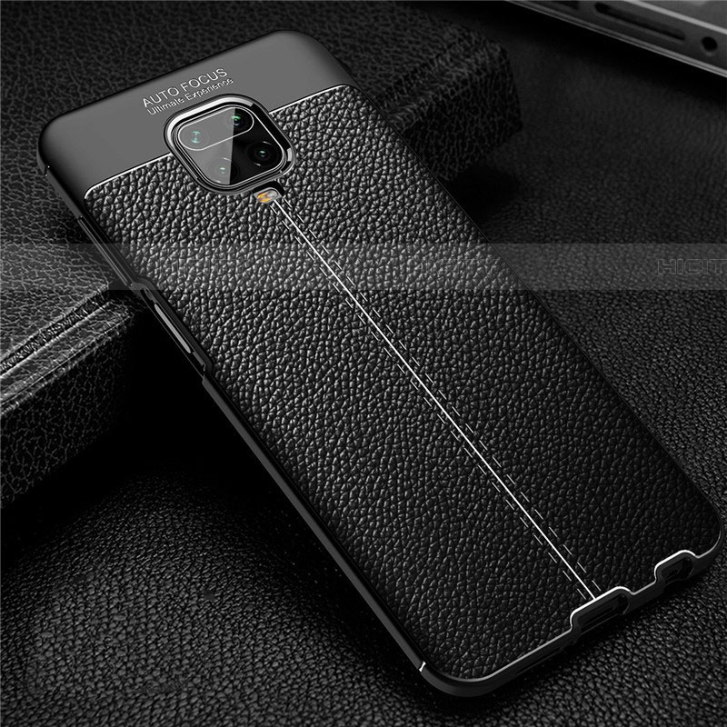 Custodia Silicone Morbida In Pelle Cover S01 per Xiaomi Redmi Note 9S